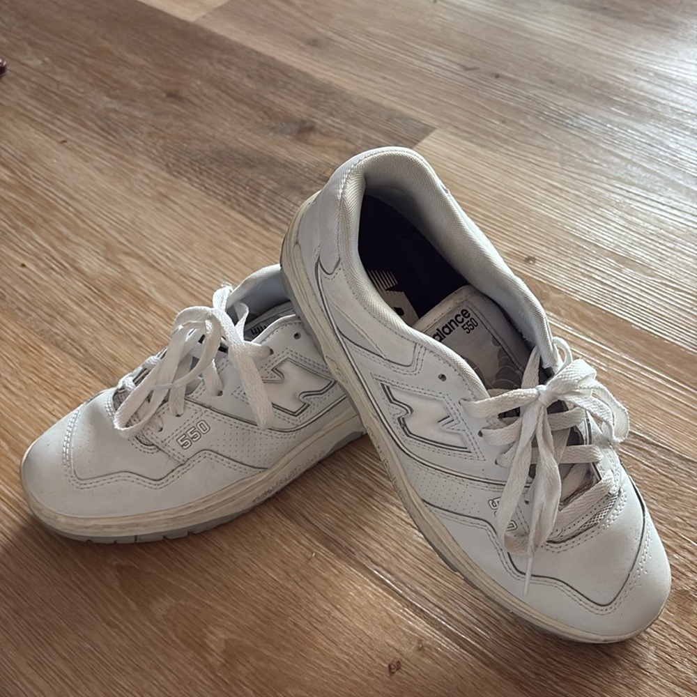 New Balance 550 White Shoe